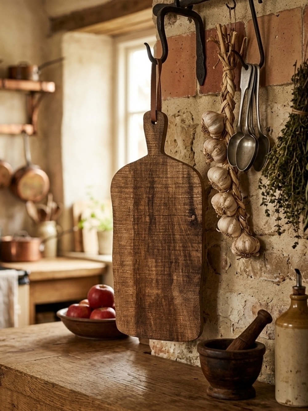 Rustic Wooden Charcuterie Board NWOT